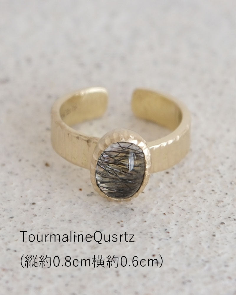 【数量限定】SURUME. / Cutting Stone Ring