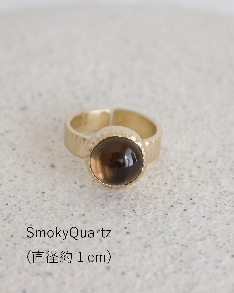 【数量限定】SURUME. / Cutting Stone Ring