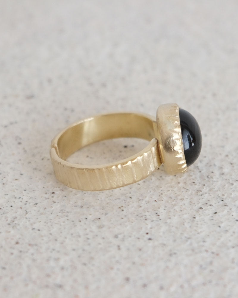 【数量限定】SURUME. / Cutting Stone Ring