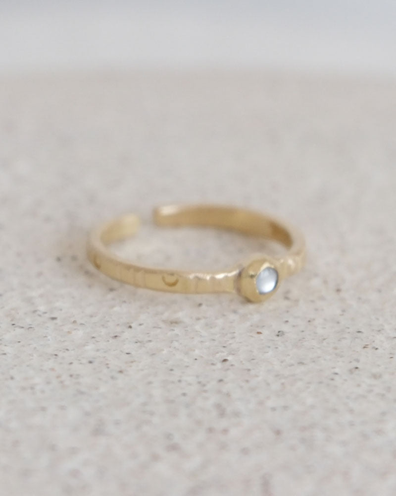 【数量限定】SURUME. / Small stone Ring