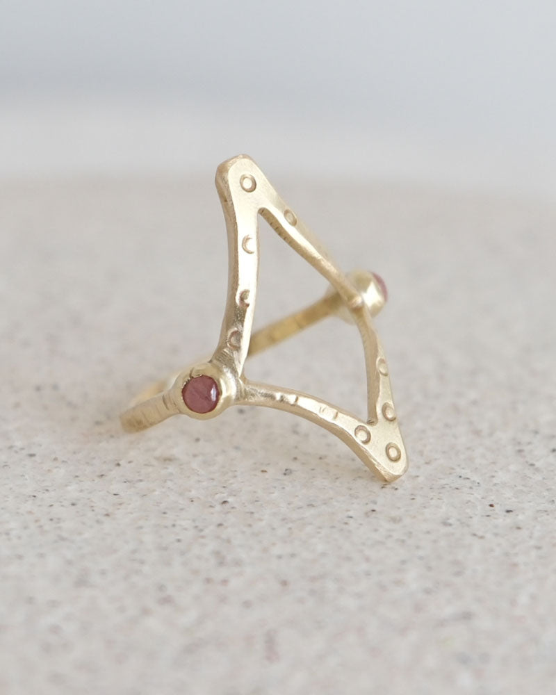SURUME. /Twinkle Stone Ring