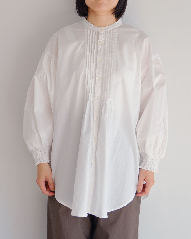 ナチュラルタイプライターピンタックブラウス/UNIVERSALTISSU/UT253BL019