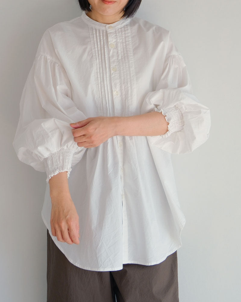 ナチュラルタイプライターピンタックブラウス/UNIVERSALTISSU/UT253BL019