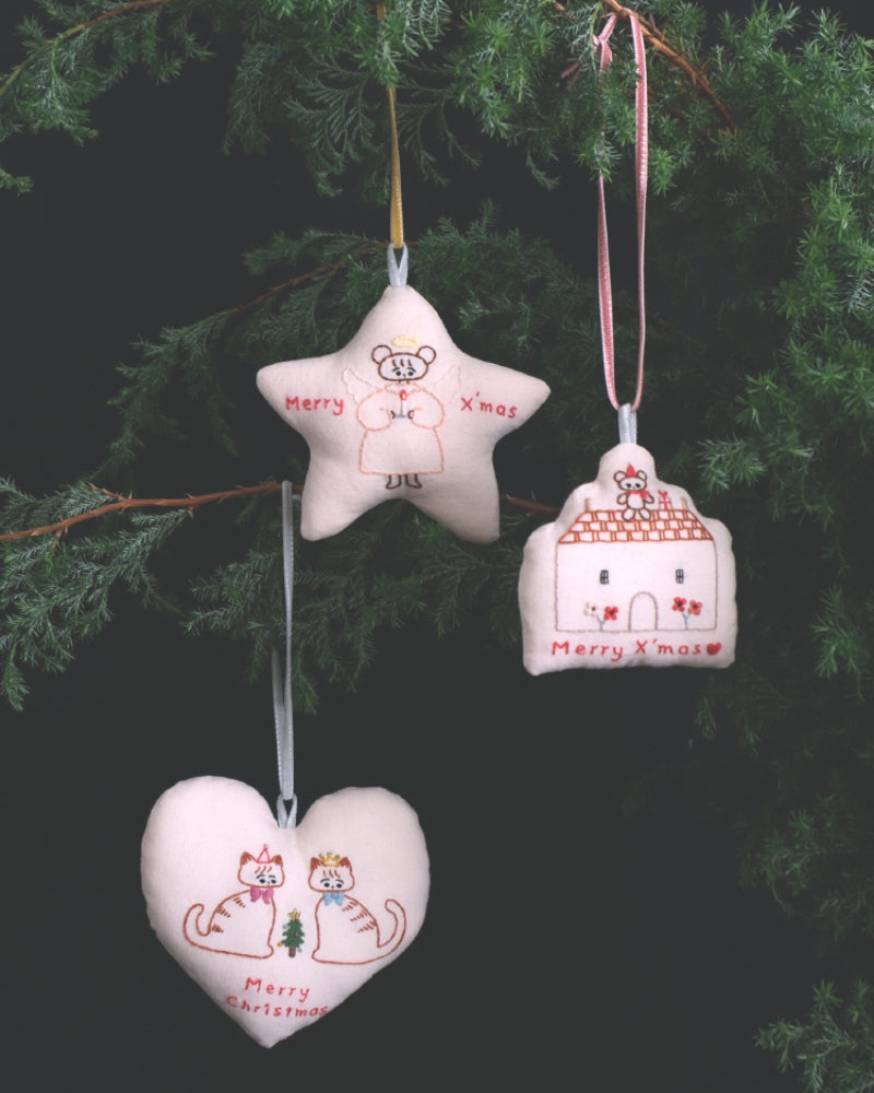 【受注】クリスマスボックス（星のオーナメント）kanae entani