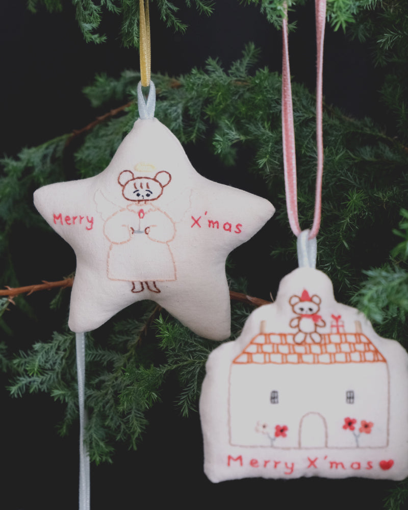 【受注】クリスマスボックス（星のオーナメント）kanae entani