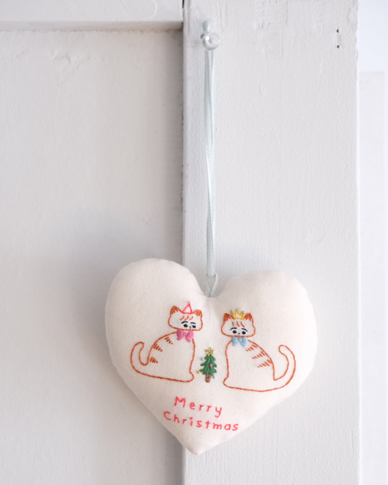 【受注】クリスマスボックス（ハートのオーナメント）kanae entani