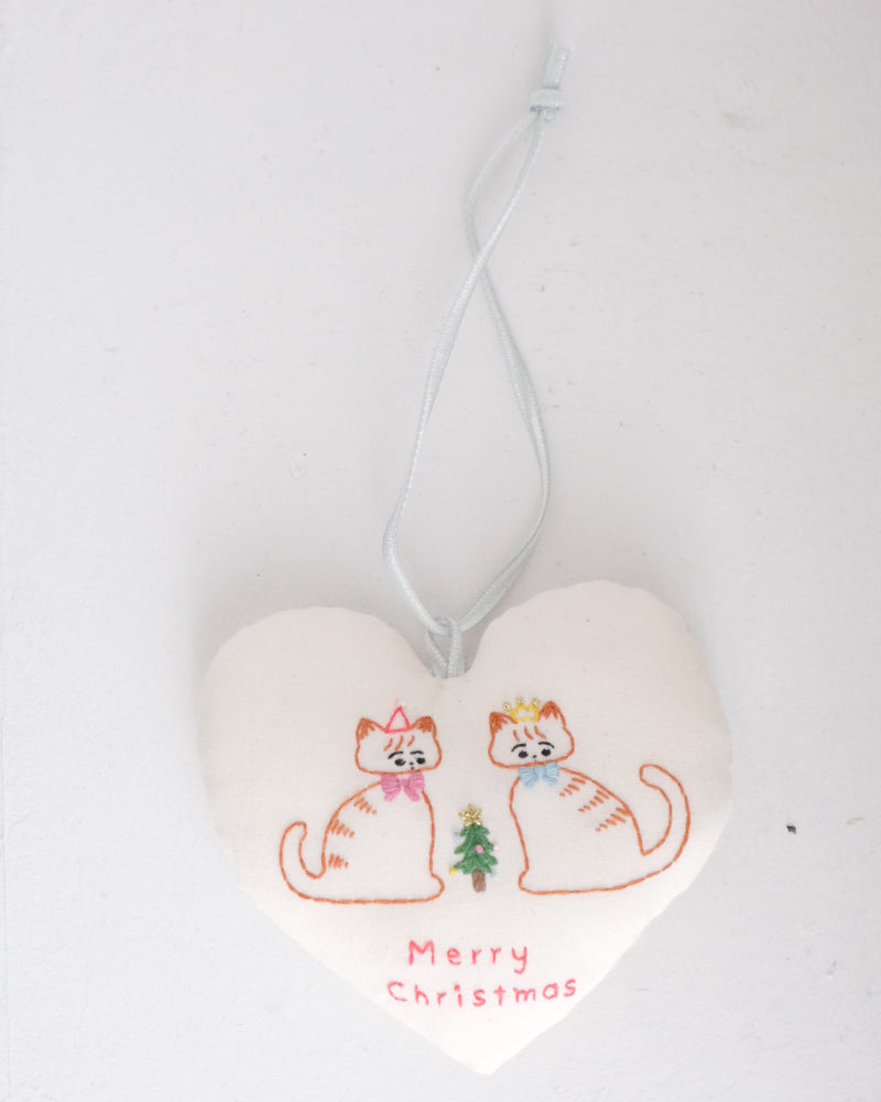 【受注】クリスマスボックス（ハートのオーナメント）kanae entani