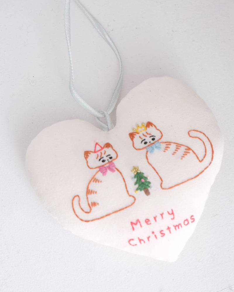 【受注】クリスマスボックス（ハートのオーナメント）kanae entani