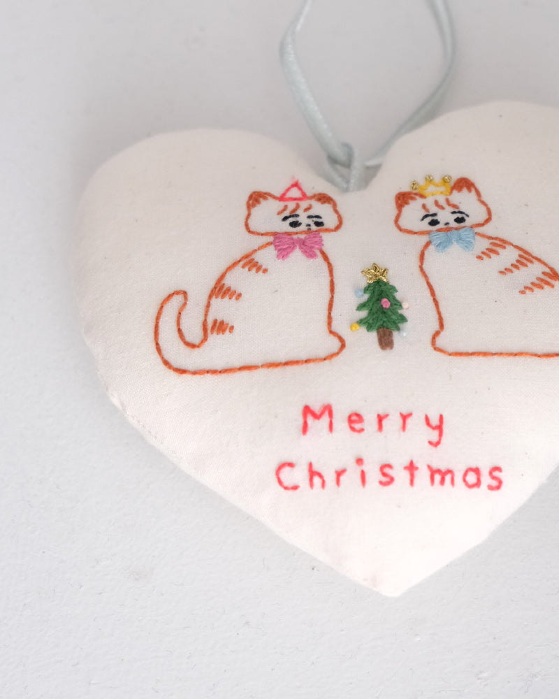 【受注】クリスマスボックス（ハートのオーナメント）kanae entani