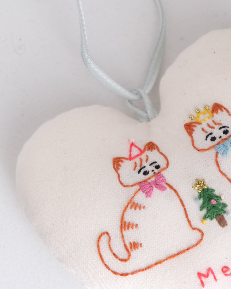 【受注】クリスマスボックス（ハートのオーナメント）kanae entani