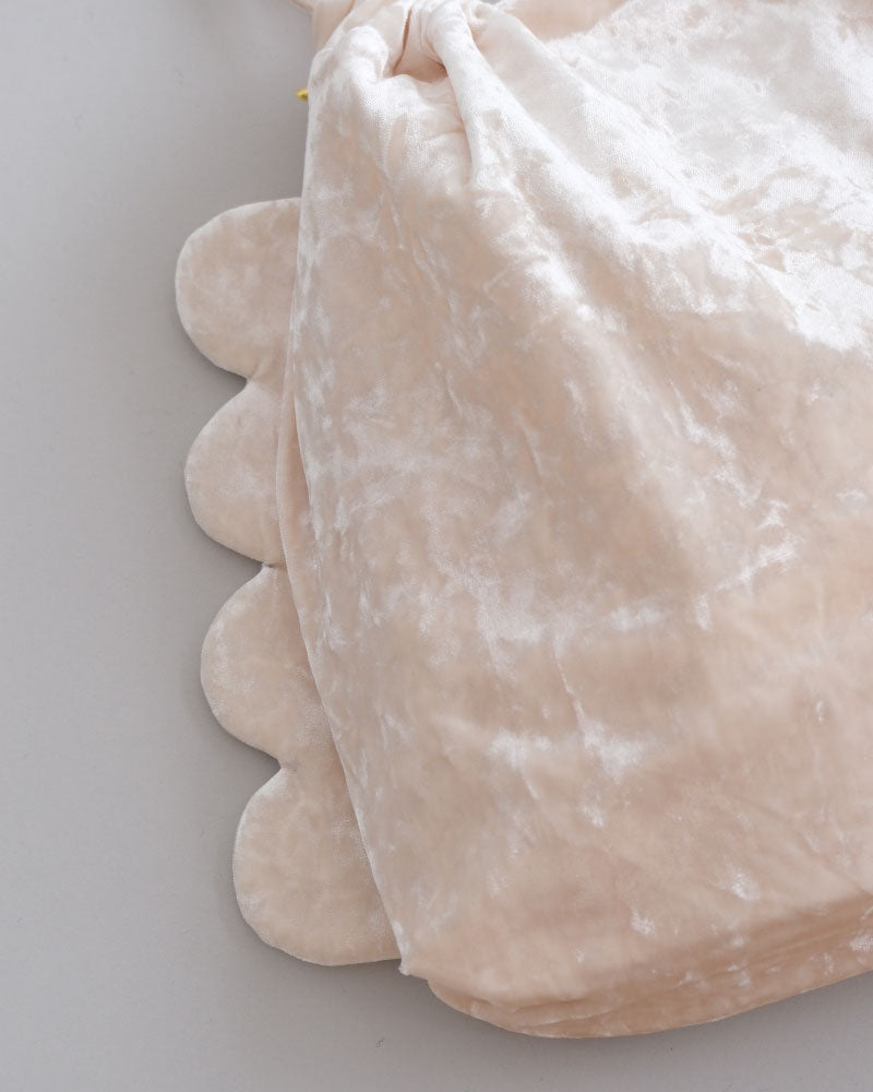 スカラップ巾着 new/chitose.K