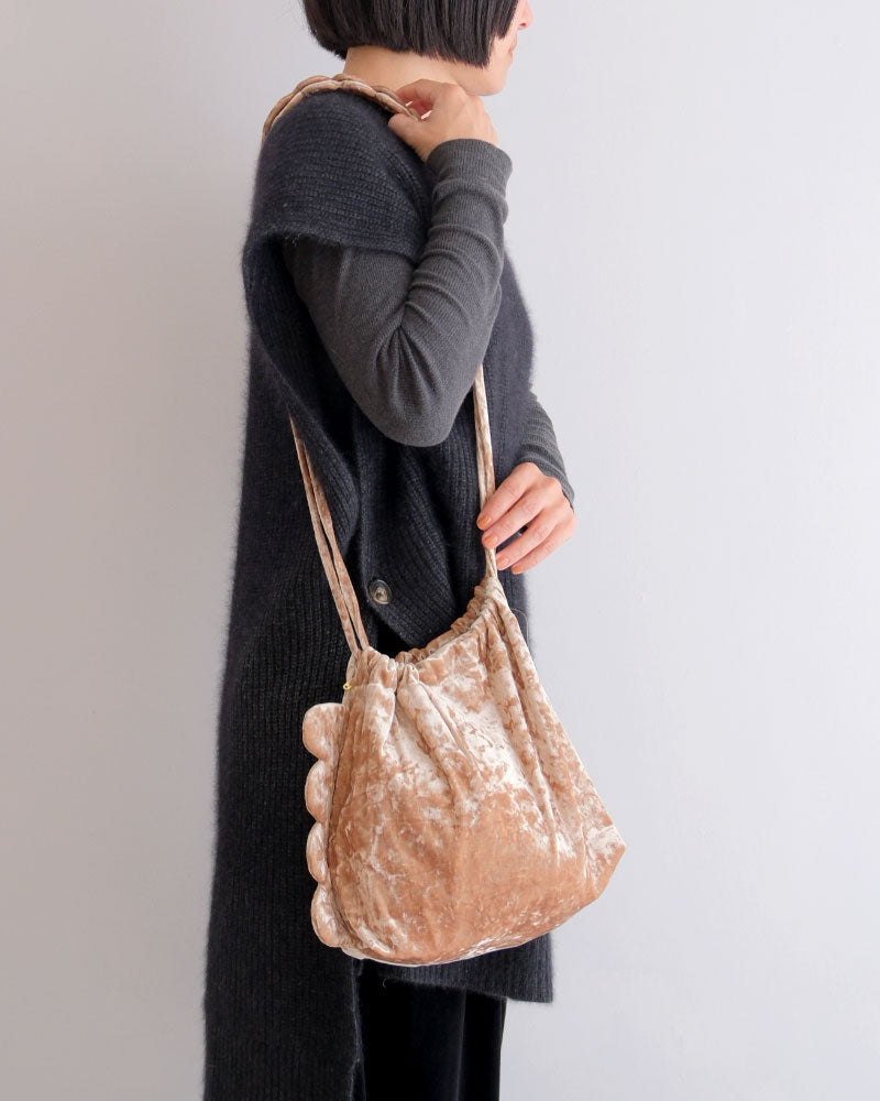 スカラップ巾着 new/chitose.K