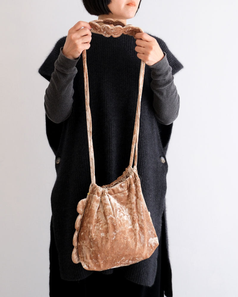 スカラップ巾着 new/chitose.K