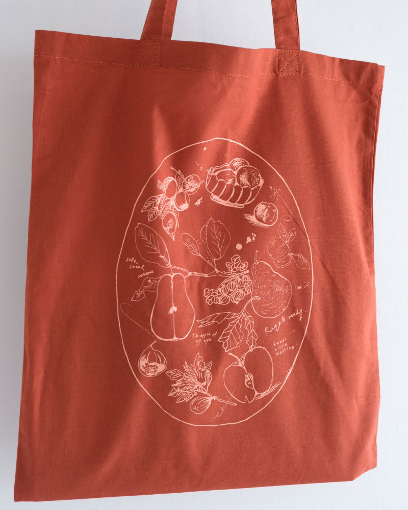フルーツプリントトートバッグ