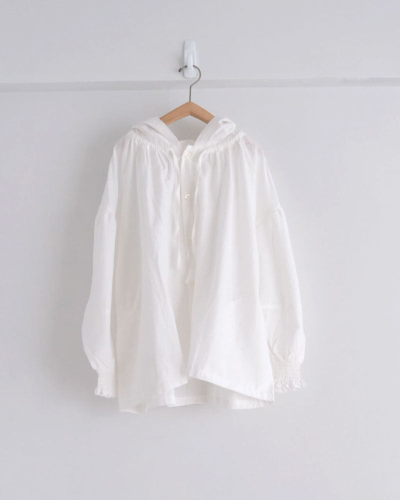 コットンキャプラリネン　フーディー/UNIVERSALTISSU/US260BL034