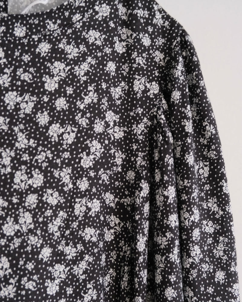 フラワープ リント バンドカラータックギ ャザー OP/UNIVERSALTISSU/PA260OP030