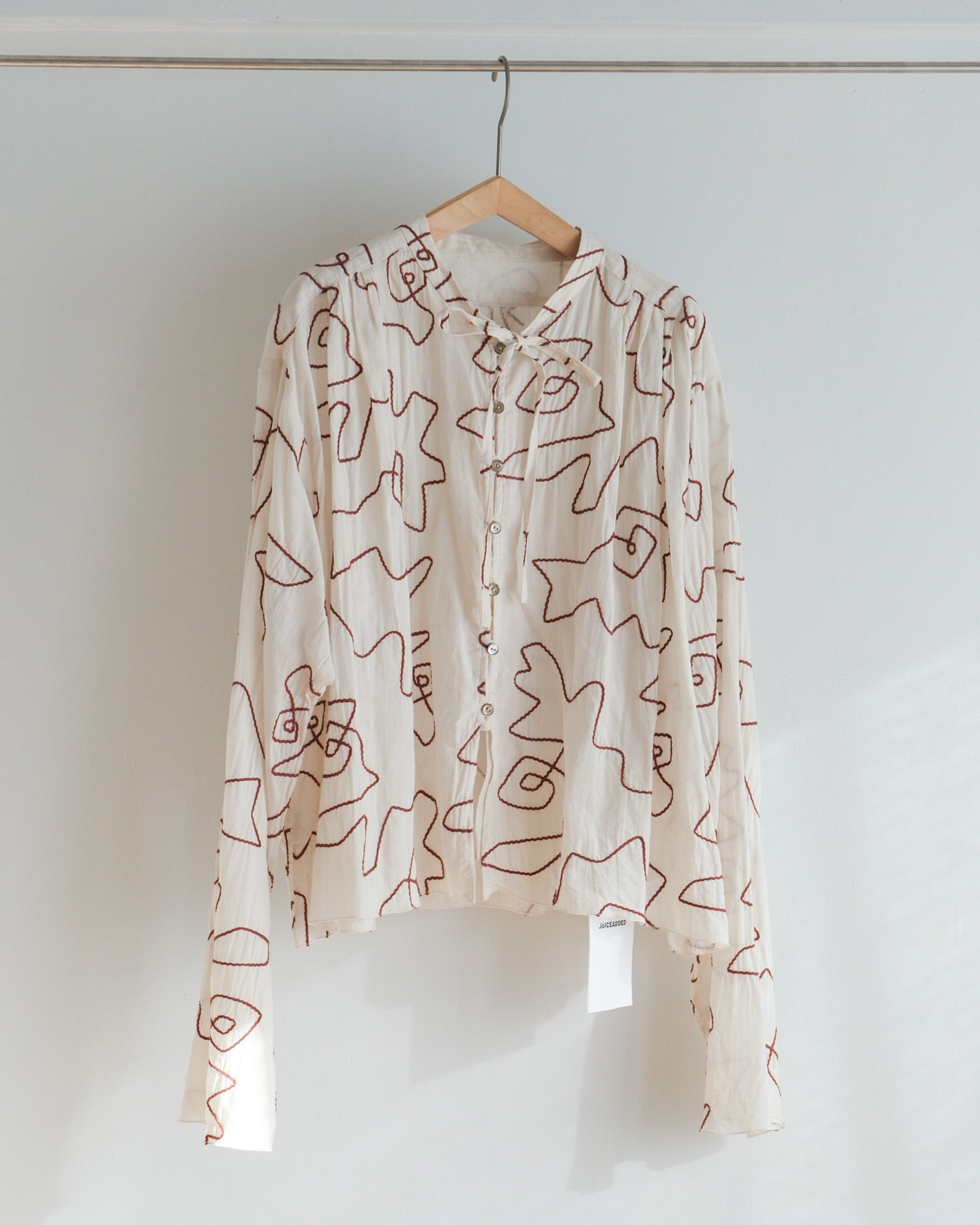 (sold)Geometic Pattern shirts/ JöICEADDED /J251SH02