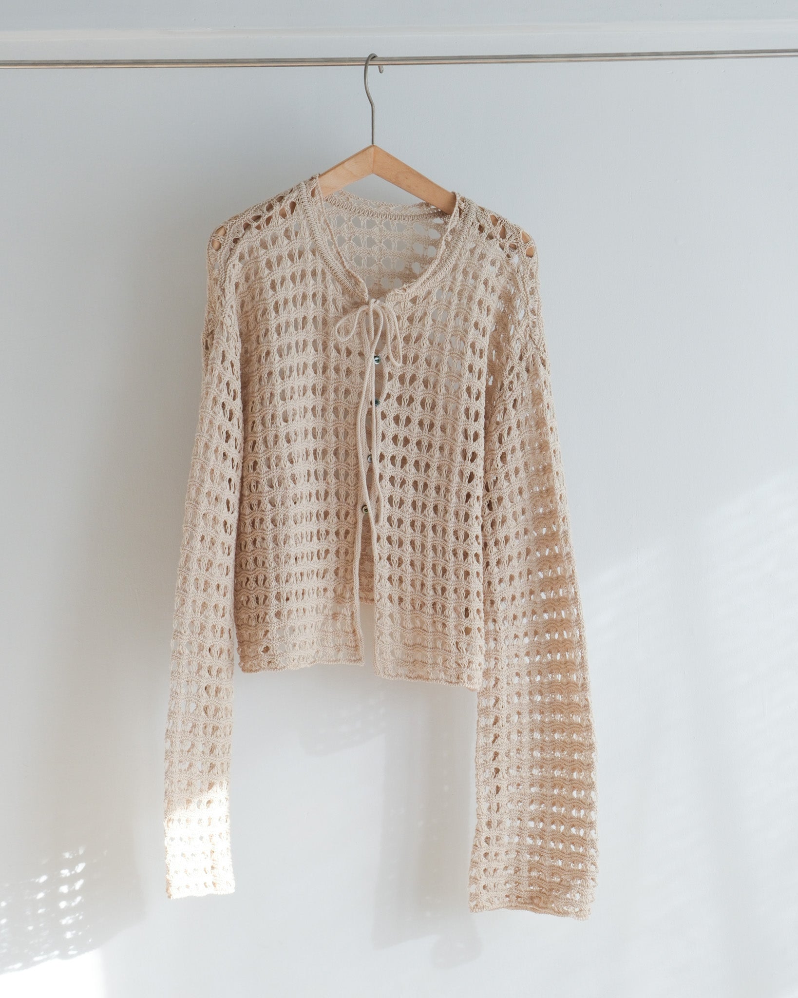 Triangle Pattern knit cardigan/ JöICEADDED /J251KN02