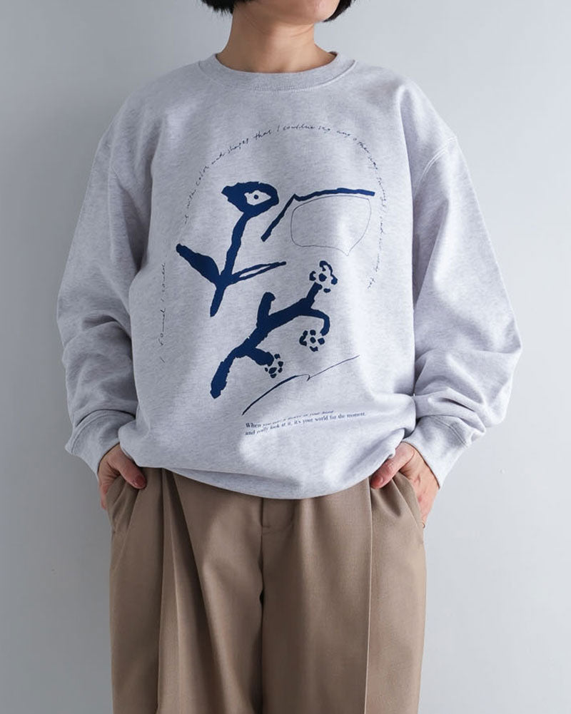 【予約】野の花スウェット