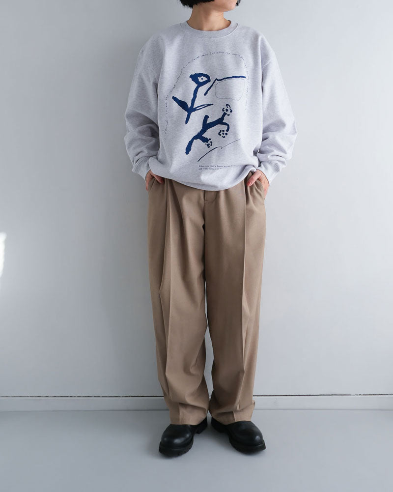 【予約】野の花スウェット