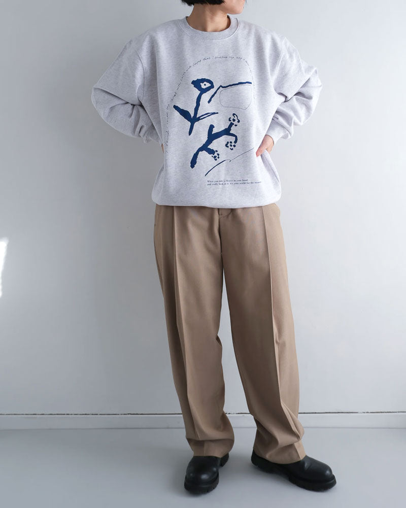 【予約】野の花スウェット