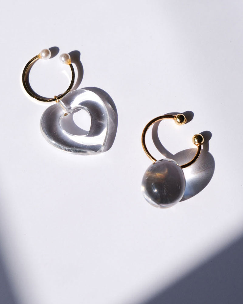 nemunemu　mini drop ear cuff(片耳）