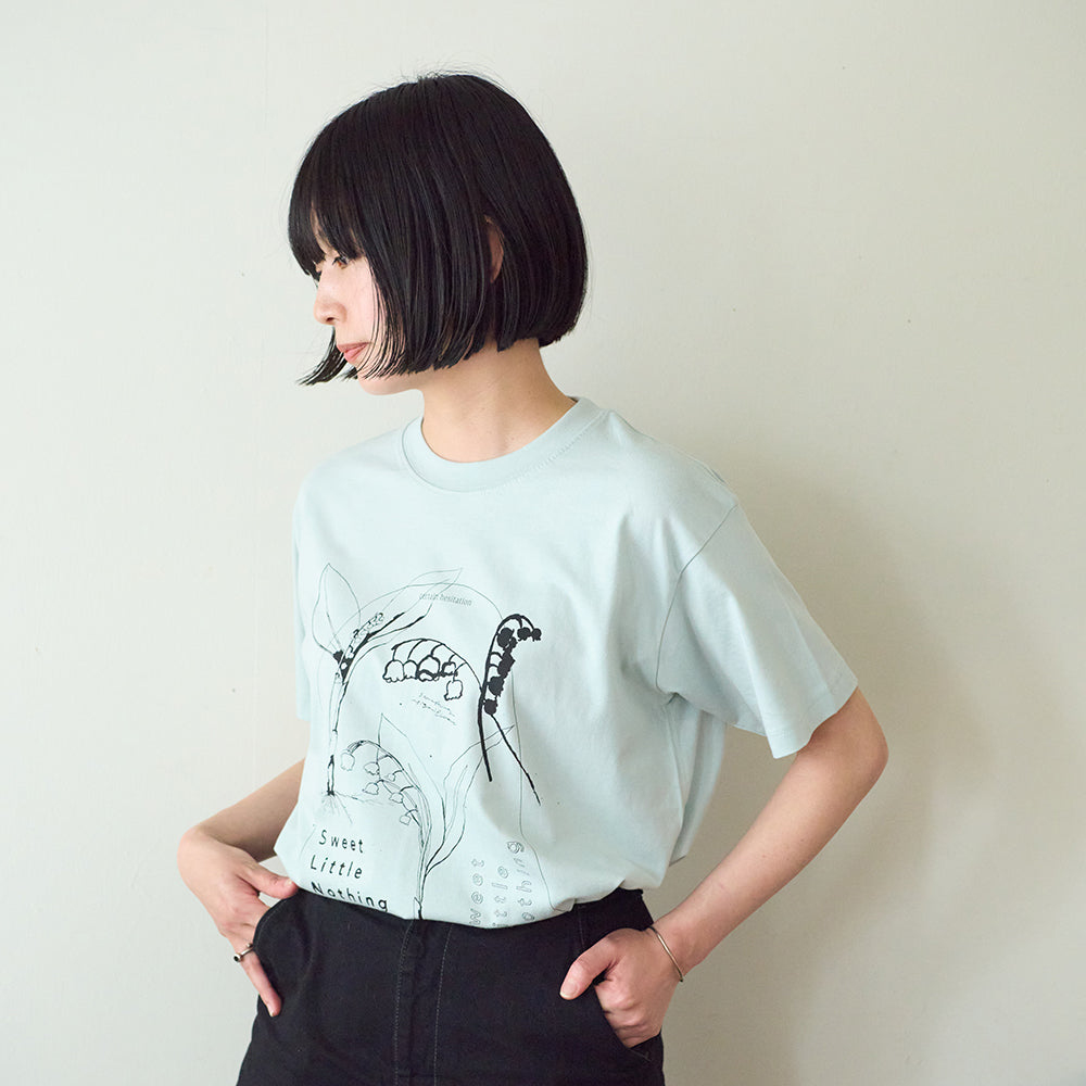 Lily of the valley　半袖Tシャツ　シャロウグリーン