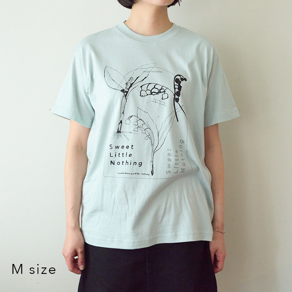 Lily of the valley　半袖Tシャツ　ホワイト/SLN