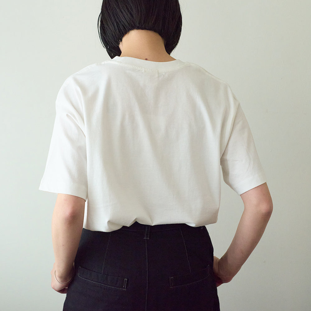 Lily of the valley　半袖Tシャツ　ホワイト/SLN