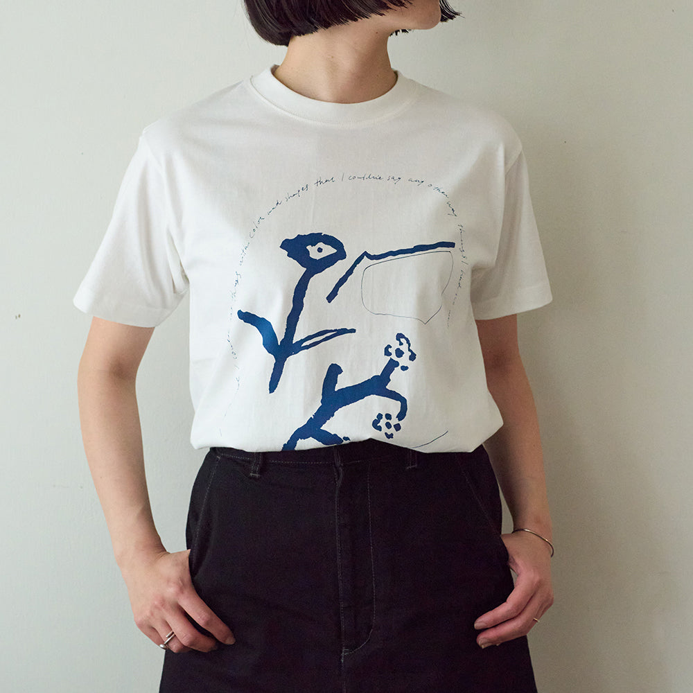 野の花　半袖Tシャツ