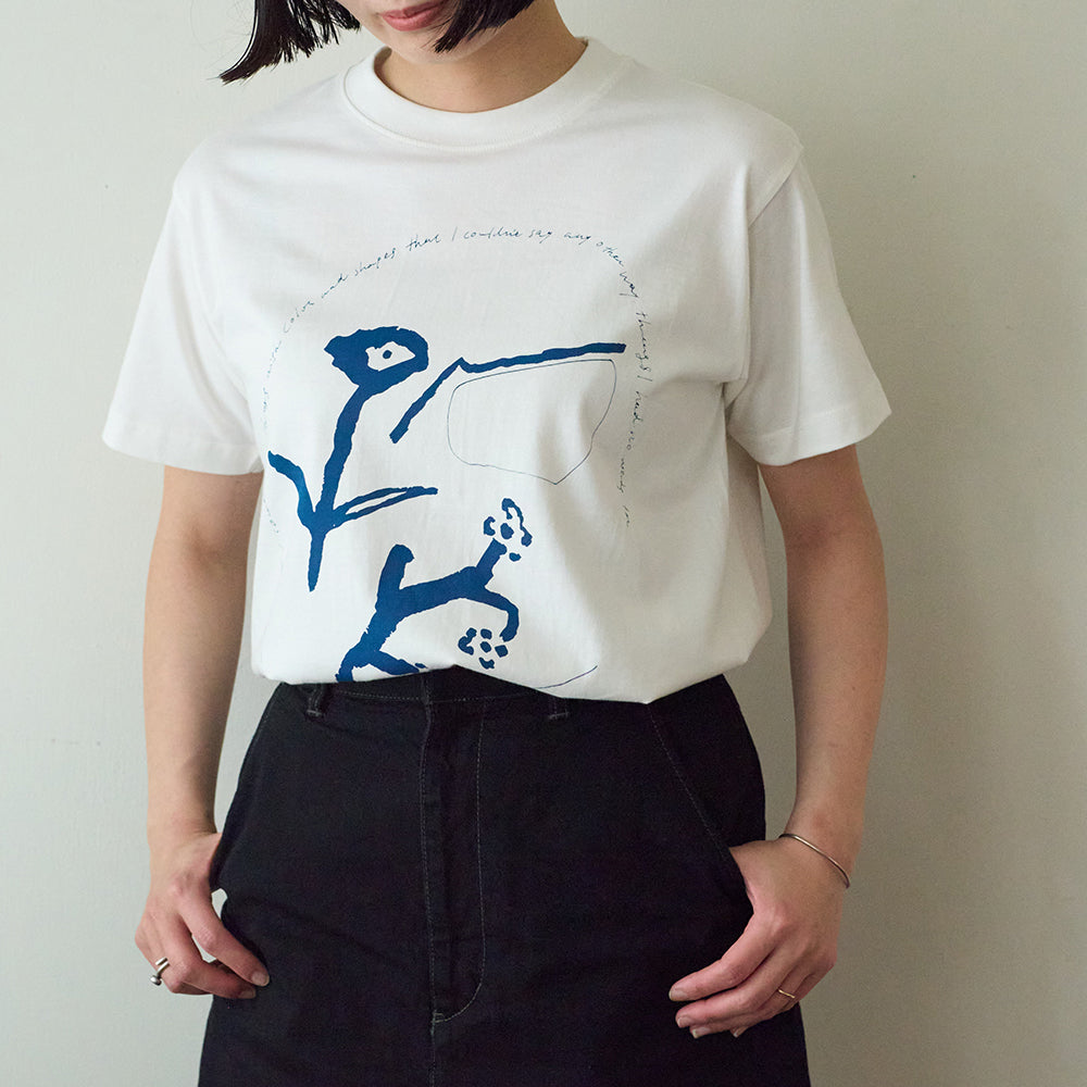 【予約販売→6月お届け】野の花　半袖Tシャツ