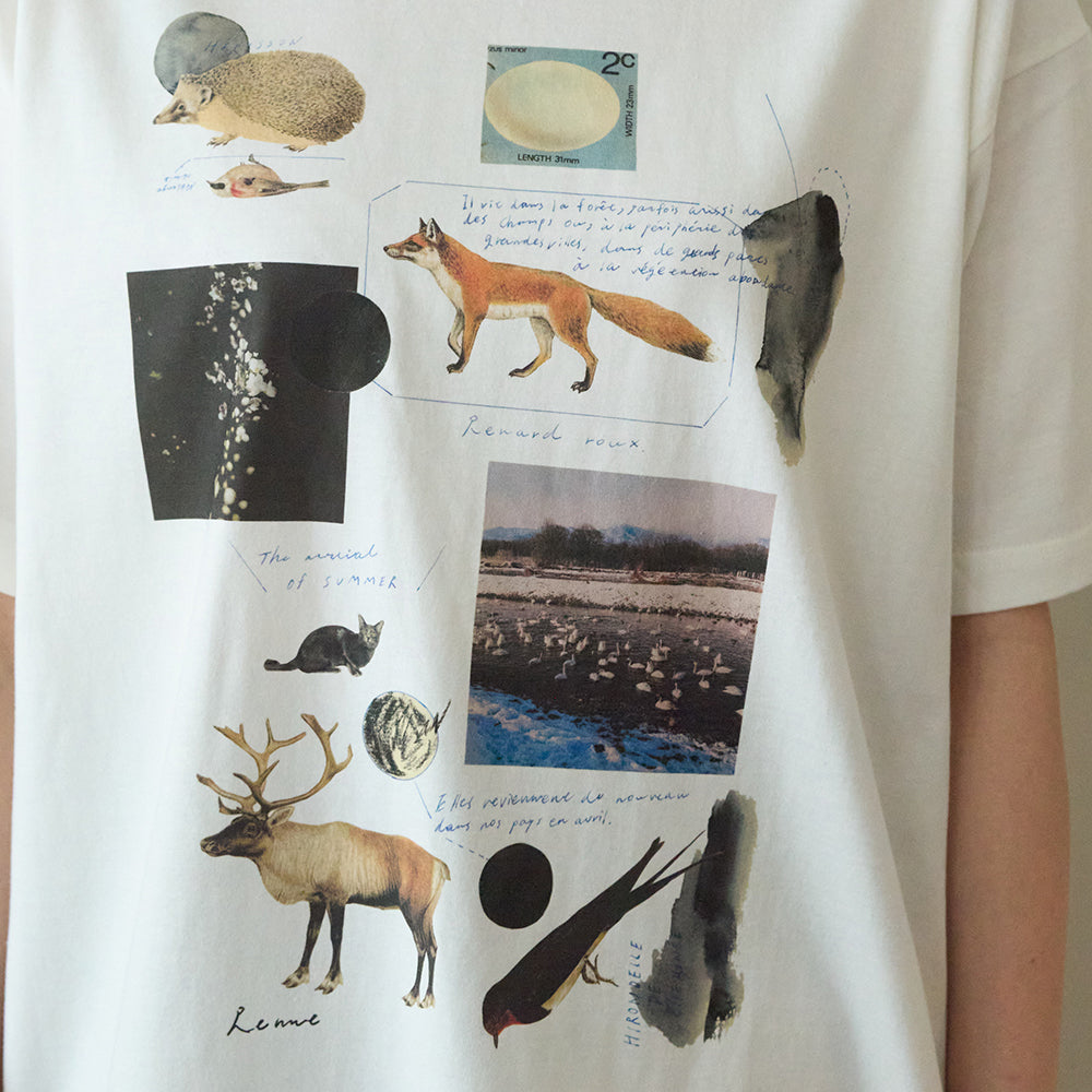 spring forest 半袖Tシャツ/SLN