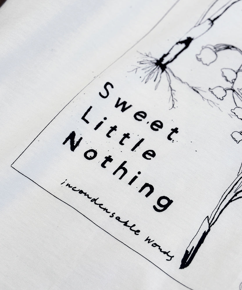 Lily of the valley　半袖Tシャツ　ホワイト/SLN