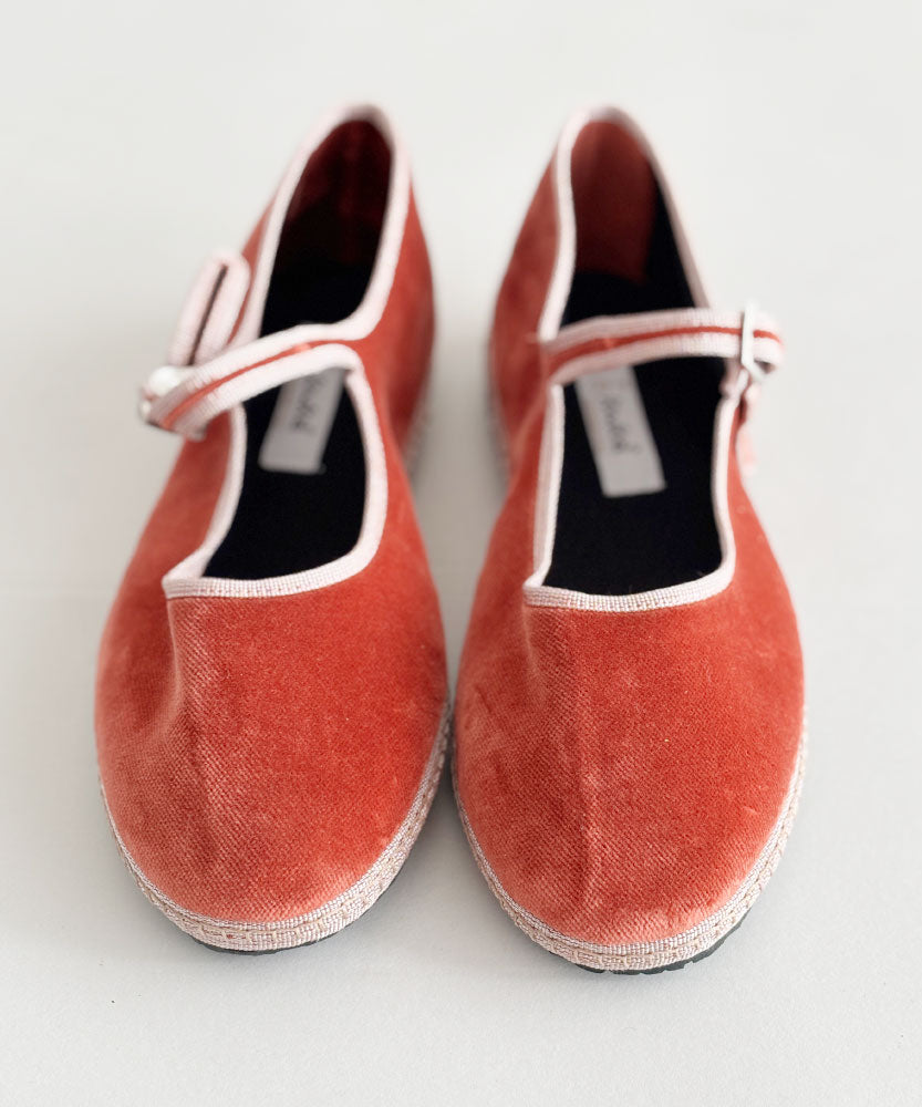 Sciuscià(シューシャ)MARYJANE MARRON × ROSE PINK