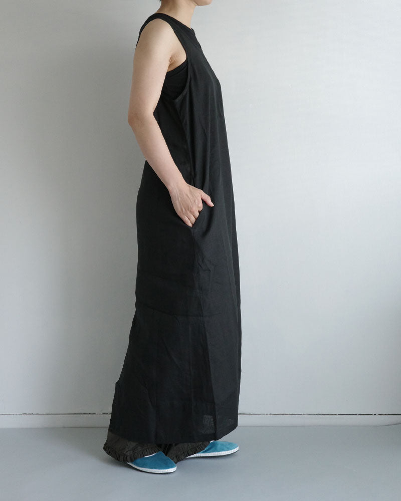 (sold)フレンチリネンカーゴワンピース/universaltissu/ TS252OP071