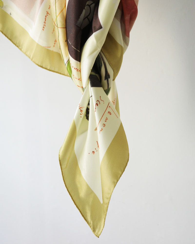 printed scarf LEMON /vent de moe