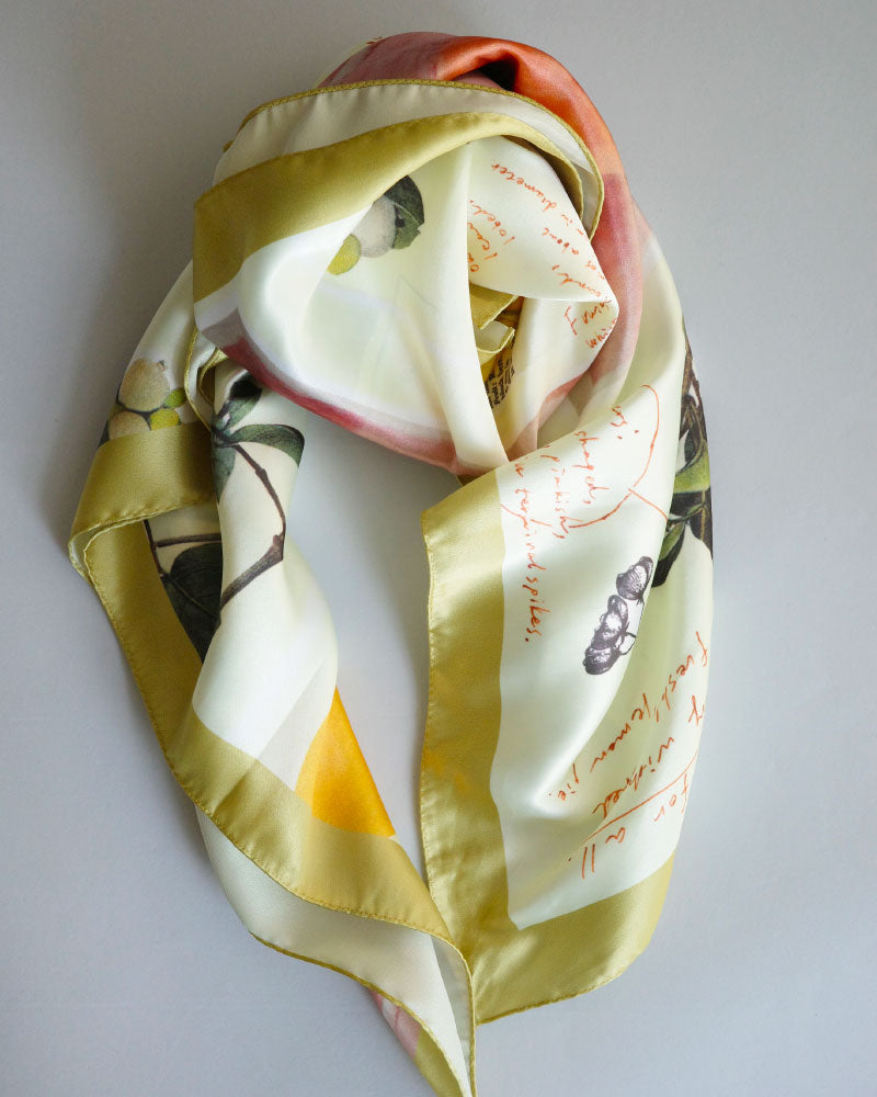 printed scarf LEMON /vent de moe