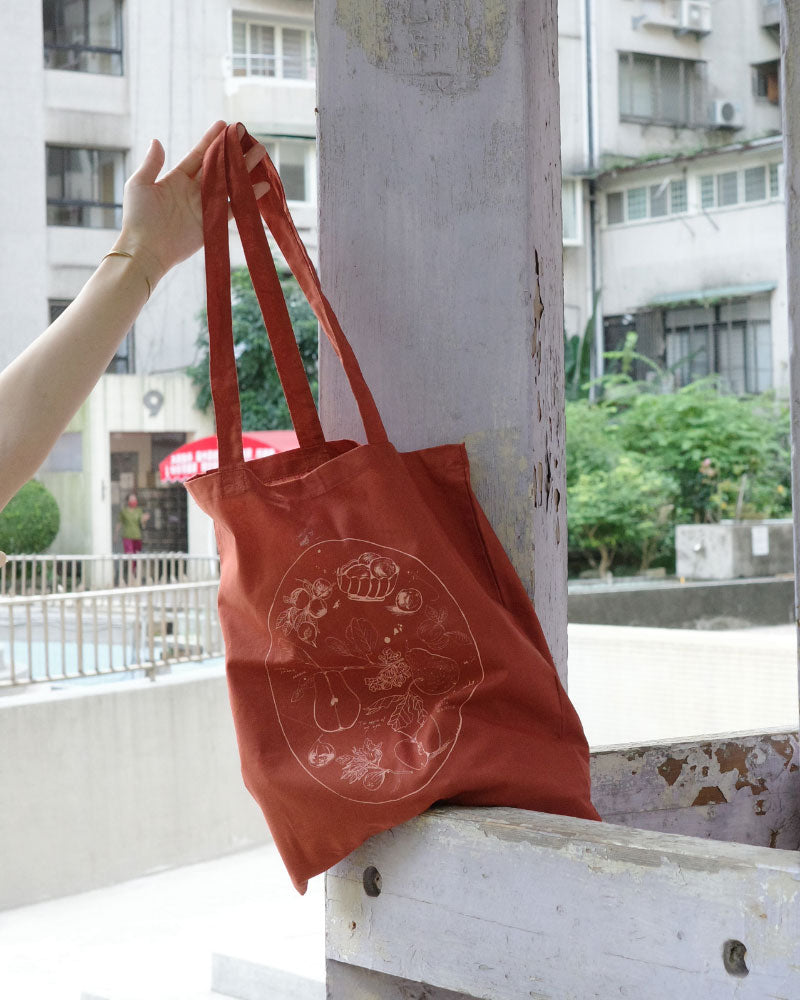 フルーツプリントトートバッグ