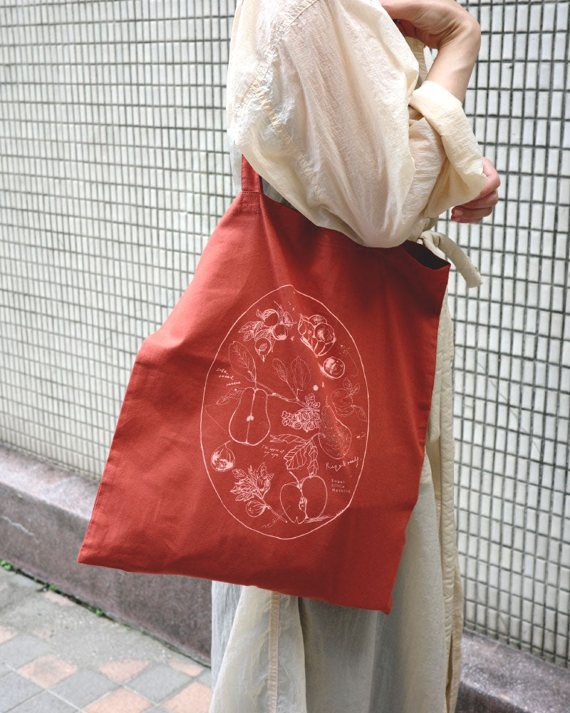 フルーツプリントトートバッグ