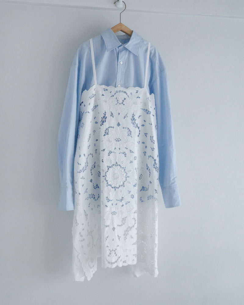 cutwork parts tablecloth apron dress/Hériter/H0-00-7045