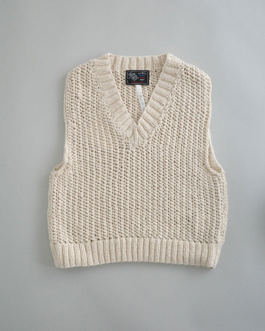 ネパール手編みKNIT ベスト/UNIVERSALTISSU/PA260KN023