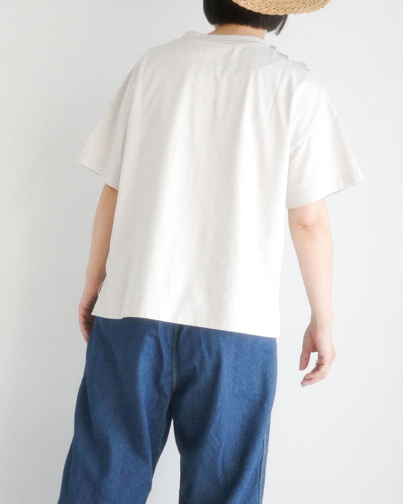 クラシック天竺　フリルTシャツ/universaltissu/ US251CT023