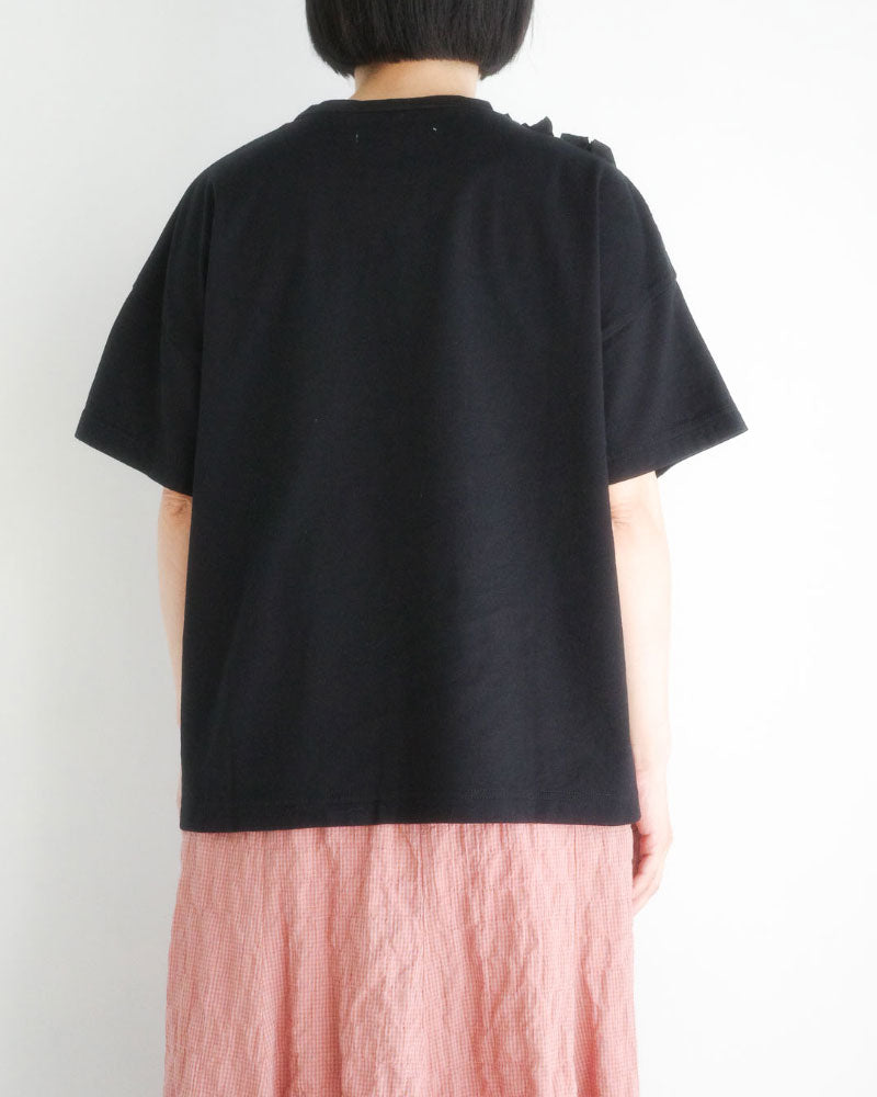 クラシック天竺　フリルTシャツ/universaltissu/ US251CT023