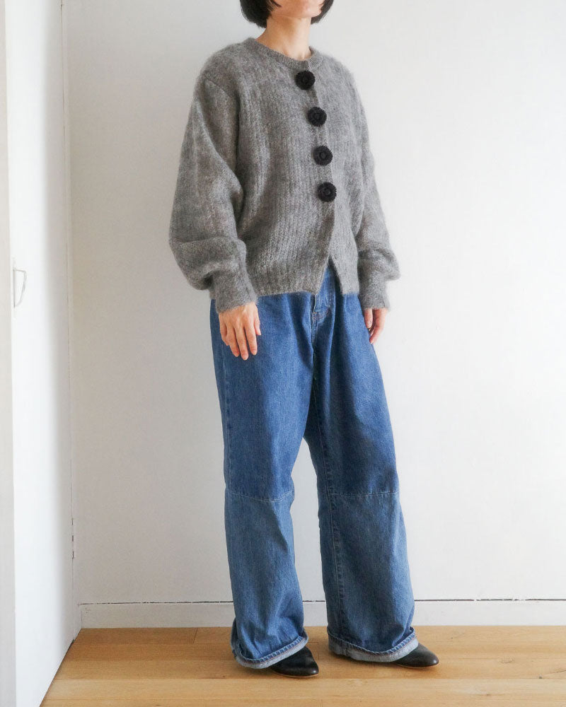 mohair cardigan/Hériter/H0-00-1009