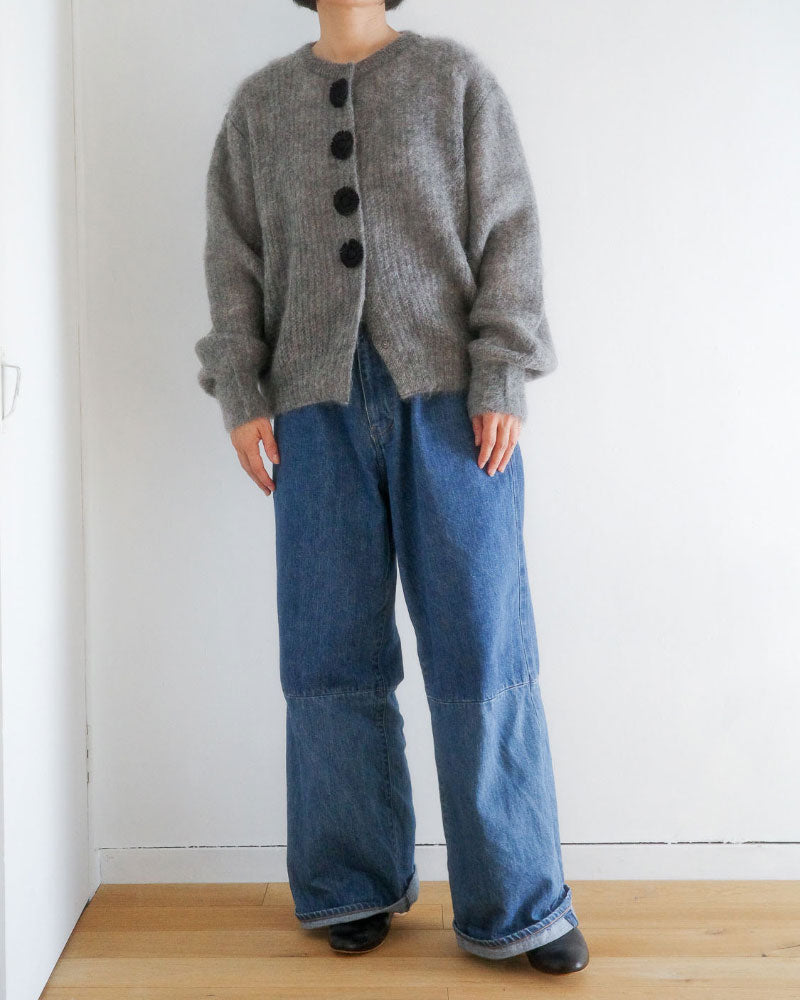 mohair cardigan/Hériter/H0-00-1009