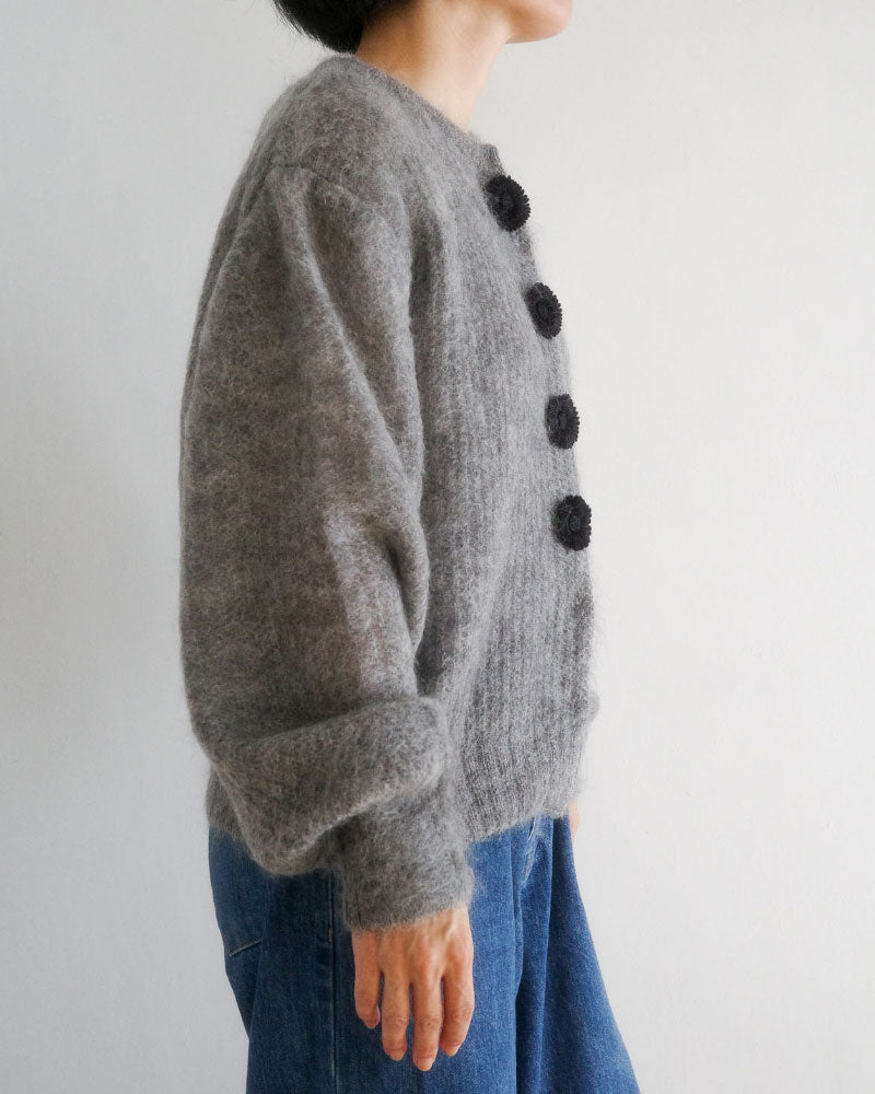 mohair cardigan/Hériter/H0-00-1009