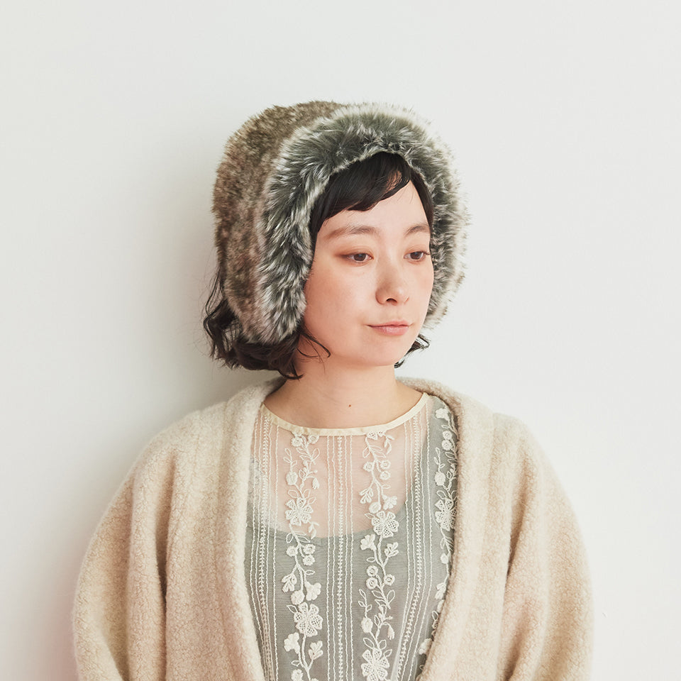 【受注】miahat & accessoryファーボンネ