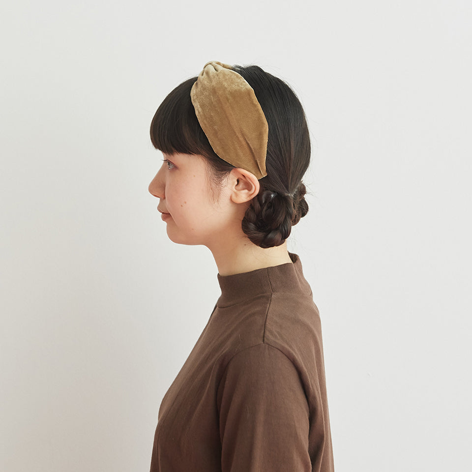 miahat & accessory ベルベットタックリボン