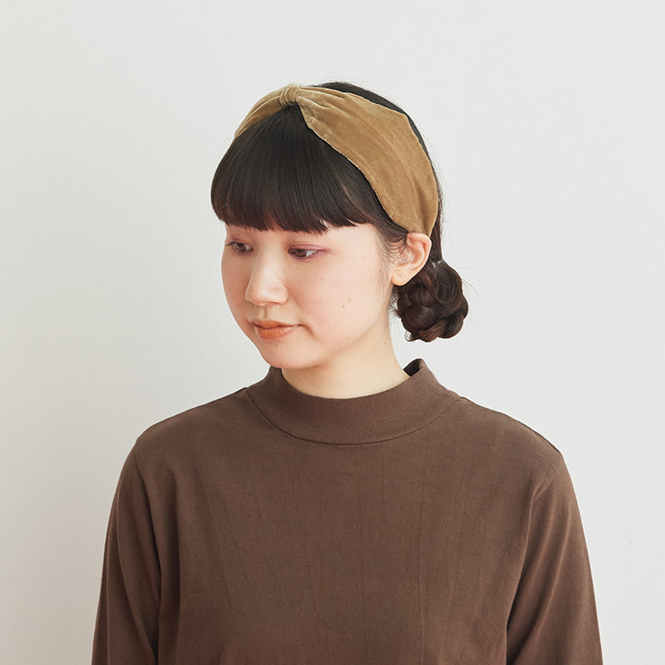 miahat & accessory ベルベットタックリボン