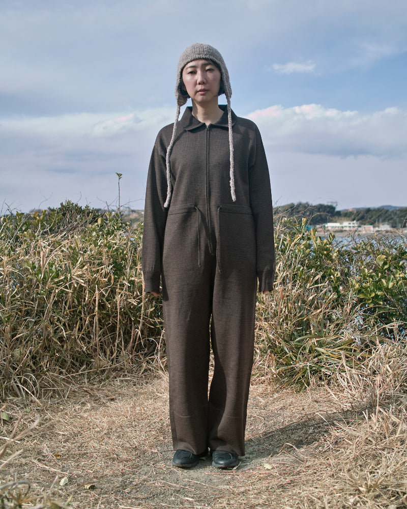CASHMERE WOOL JUMPSUIT/YULA/YL 25-P005